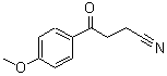 CAS 登录号：55234-56-5， 4-(4-甲氧基苯基)-4-氧代丁腈