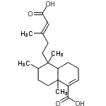 CAS#: 55252-88-5, 5-[(3E)-4-Carboxy-3-Methyl-3-Buten-1-Yl]-5,6,8A-Trimethyl-3,4,4A,5,6,7,8,8A-Octahydro-1-Naphthalenecarboxylic Acid