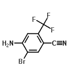 CAS#: 55255-45-3, 4-Amino-5-Bromo-2-(Trifluoromethyl)Benzonitrile