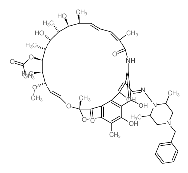 CAS#: 55297-68-2, 2,6-Dimethyl-4-benzyl-4-demethylrifampicin