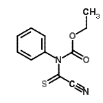 CAS#: 5530-67-6, Ethyl (Cyanocarbonothioyl)Phenylcarbamate