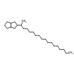 CAS 登录号：55334-10-6， 2-(2-十八烷基)八氢并环戊二烯