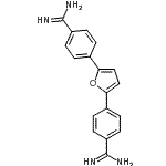 CAS#: 55368-40-6, 4,4'-(2,5-Furandiyl)Dibenzenecarboximidamide