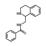 CAS#: 55375-94-5, N-(1,2,3,4-Tetrahydro-1-Isoquinolinylmethyl)Benzamide