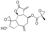 CAS#: 55399-34-3, [(3aR,4S,6aR,8S,9aS,9bS)-8-Hydroxy-3,6-Dimethylidene-2-Oxospiro[3a,4,5,6a,7,8,9a,9b-Octahydroazuleno[4,5-b]Furan-9,2'-Oxirane]-4-Yl] (2R)-2-Methyloxirane-2-Carboxylate