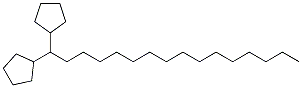 CAS#: 55401-76-8, 1,1-Dicyclopentylhexadecane