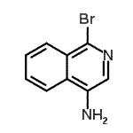 CAS#: 55404-28-9, 1-Bromo-4-Isoquinolinamine