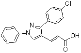 CAS#: 55432-14-9, 3-[3-(4-Chloro-Phenyl)-1-Phenyl-1H-Pyrazol-4-Yl]-Acrylic Acid