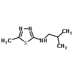 CAS#: 554412-14-5, N-Isobutyl-5-Methyl-1,3,4-Thiadiazol-2-Amine
