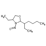 CAS#: 554445-46-4, 4-Ethyl-2-(3-Heptanyl)-3-Nitroso-1,3-Oxazolidine
