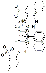 CAS#: 55491-44-6, Calcium Strontium Bis[3-Hydroxy-4-[(4-Methyl-2-Sulphonatophenyl)Azo]-2-Naphthoate]