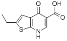 CAS#: 55503-20-3, 7-Ethyl-2-Methyl-4-Oxo-4,7-Dihydrothieno(2,3-b)Pyridine-5-Carboxylic Acid