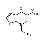 CAS#: 55503-33-8, 7-Ethyl-4-Oxo-4,7-Dihydrothieno[2,3-b]Pyridine-5-Carboxylic Acid