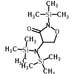 CAS#: 55517-42-5, 4-[Bis(Trimethylsilyl)Amino]-2-(Trimethylsilyl)-1,2-Oxazolidin-3-One