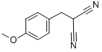 CAS 登录号：5553-92-4， 2-(4-甲氧基苄基)丙二腈