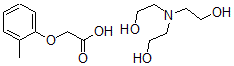 CAS#: 55543-68-5, Tris(2-hydroxyethyl)ammonium o-tolyloxyacetate