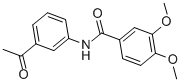 CAS#: 5557-22-2, N-(3-Acetylphenyl)-3,4-Dimethoxybenzamide