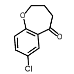 CAS#: 55579-90-3, 7-Chloro-3,4-Dihydro-1-Benzoxepin-5(2H)-One