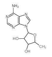 CAS#: 55670-08-1, 6-Amino-9-(5-Deoxy-alpha-D-Xylofuranosyl)-9H-Purine