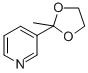 CAS#: 55676-25-0, 3-(2-Methyl-1,3-Dioxolan-2-Yl)Pyridine