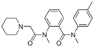 CAS#: 55707-75-0, N-Methyl-2-(N-Methyl-2-Piperidinoacetylamino)-N-(p-Tolyl)Benzamide
