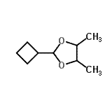 CAS 登录号：557086-98-3， 2-环丁基-4,5-二甲基-1,3-二氧戊环