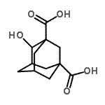 CAS#: 55724-16-8, 4-Hydroxy-1,3-Adamantanedicarboxylic Acid