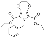 CAS 登录号：557795-97-8， 1-苄基-3,4-乙烯二氧基吡咯-2,5-二羧酸二乙酯