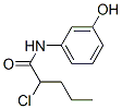 CAS 登录号：55791-94-1， 2-氯-N-(3-羟基苯基)戊酰胺
