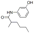 CAS 登录号：55791-95-2， N-(3-羟基苯基)-2-甲基己酰胺
