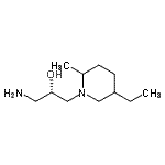 CAS#: 558478-88-9, (2S)-1-Amino-3-(5-Ethyl-2-Methyl-1-Piperidinyl)-2-Propanol