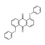 CAS#: 55879-96-4, 1,5-Bis(Phenylsulfanyl)-9,10-Anthraquinone