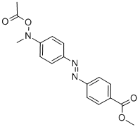 CAS#: 55936-76-0, 4-[[4-(Acetyloxymethylamino)Phenyl]Azo]Benzoic Acid Methyl Ester
