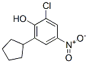 CAS 登录号：55937-50-3， 2-氯-6-环戊基-4-硝基苯酚