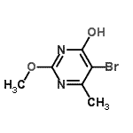CAS#: 55996-07-1, 5-Bromo-2-Methoxy-6-Methyl-4(1H)-Pyrimidinone