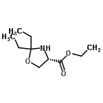 CAS#: 560132-26-5, Ethyl (4S)-2,2-Diethyl-1,3-Oxazolidine-4-Carboxylate