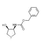CAS#: 56018-18-9, Benzyl [(3R,4S)-4-Hydroxytetrahydro-3-Thiophenyl]Carbamate