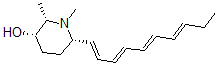 CAS#: 56022-14-1, (2S,3S,6S)-6-[(1E,3E,5E,7E)-Deca-1,3,5,7-tetraenyl]-1,2-dimethylpiperidin-3-ol