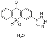 CAS#: 56030-55-8, 3-(1H-Tetrazol-5-yl)-9H-thioxanthen-9-one 10,10-dioxide monohydrate