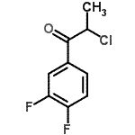 CAS 登录号：561009-02-7， 2-氯-1-(3,4-二氟苯基)-1-丙酮