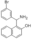 CAS 登录号：561052-54-8， 1-[氨基-(3-溴-苯基)-甲基]-萘-2-醇