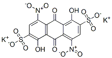 CAS#: 56113-23-6, Dipotassium 1,5-Dihydroxy-9,10-Dihydro-4,8-Dinitro-9,10-Dioxoanthracene-2,6-Disulphonate