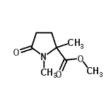 CAS#: 56145-23-4, Methyl 1,2-Dimethyl-5-Oxoprolinate