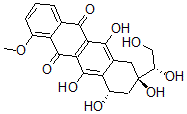 CAS#: 56149-23-6, 4'-Deoxydoxorubicinol 7-Deoxyaglycone