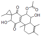 CAS#: 56197-47-8, (6,10-Dihydroxy-1,2,2',4a-tetramethyl-5,8-dioxospiro[3,4,6,9,10,10a-hexahydrophenanthrene-7,1'-cyclopropane]-9-yl) acetate