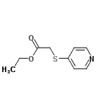 CAS#: 56201-90-2, Ethyl (4-Pyridinylsulfanyl)Acetate