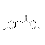 CAS 登录号：56201-96-8， 1-(4-氟苯基)-3-(4-甲基苯基)-1-丙酮