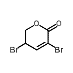 CAS 登录号：56207-18-2， 3,5-二溴-5,6-二氢-2H-吡喃-2-酮