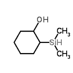 CAS 登录号：562077-64-9， 2-(二甲基硅烷基)环己醇