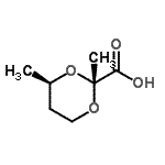 CAS#: 562081-77-0, (2R,4R)-2,4-Dimethyl-1,3-Dioxane-2-Carboxylic Acid